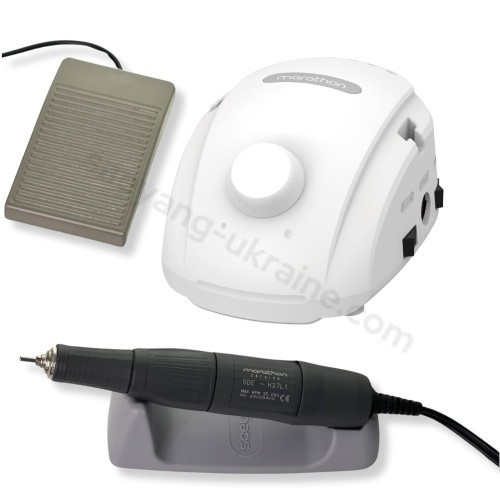 Фрезер Marathon 3 Champion білий з ручкою H37L1 – 35000 об/хв, 45 Вт